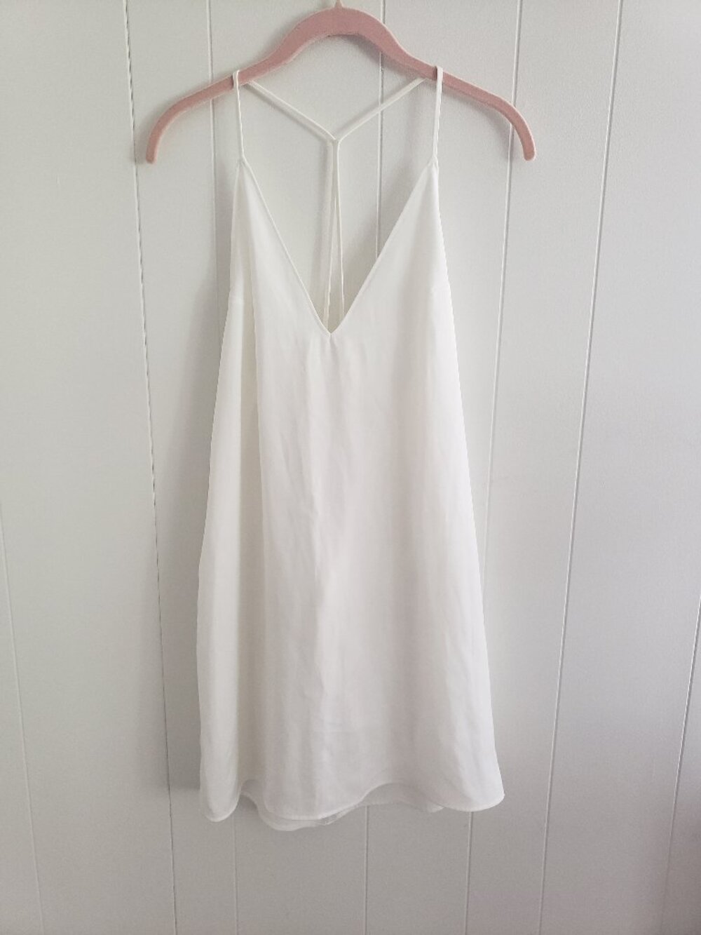Forever 21 White Mini Dress Size L